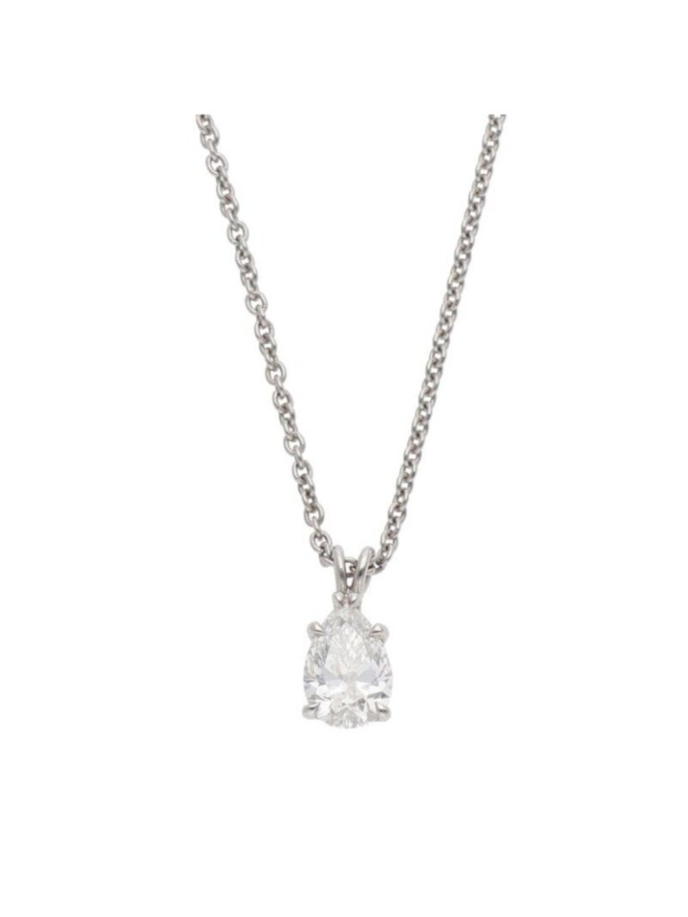 Harry Winston Solitaire Diamond Necklace